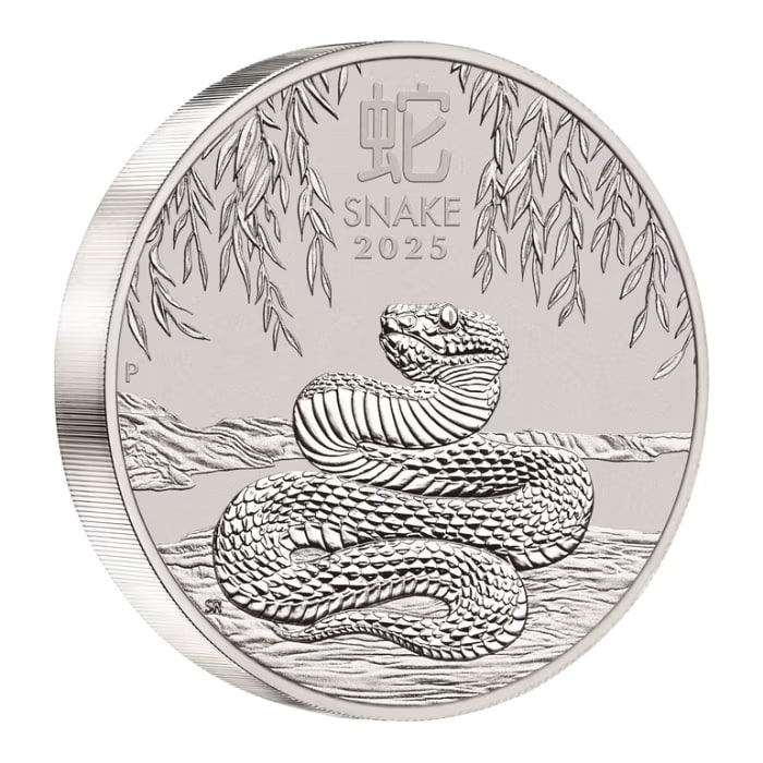 2025 オーストラリア農暦生肖シリーズ III ヘビ年 秘蔵限定品 数量限定20枚