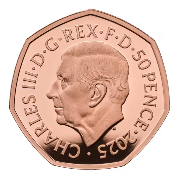 2025年 イギリス製 スノーマン（雪だるま）純度91.67% プルーフ金貨 15.5グラム