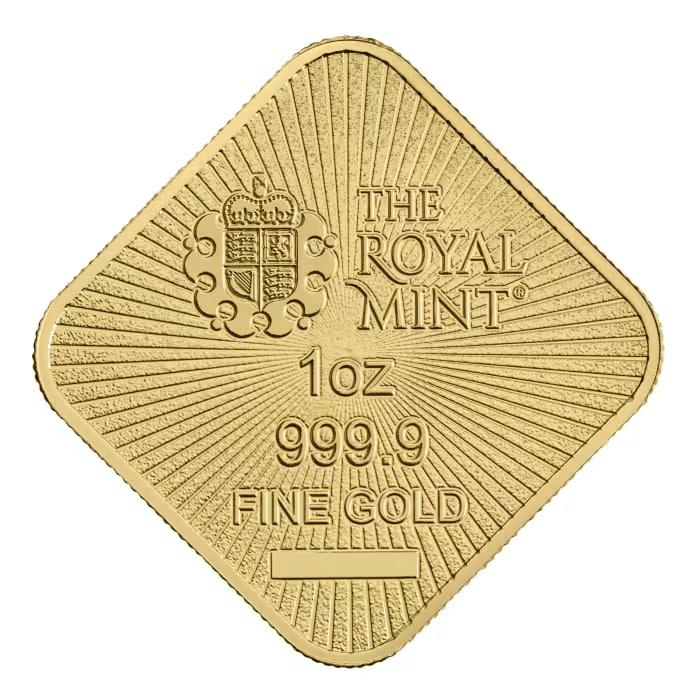 イギリス ブリタニア女神と自由の女神 .9999 純金バー 1オンス