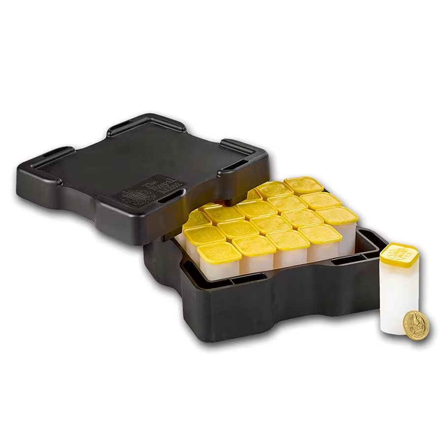 2017年 イギリス 女王の獣シリーズ － ウェールズの赤い竜 .9999 純金製 1/4オンス金貨